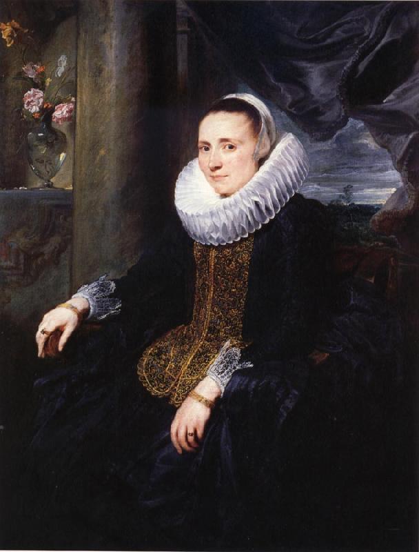 Anthony Van Dyck Margareta snyders oil painting image